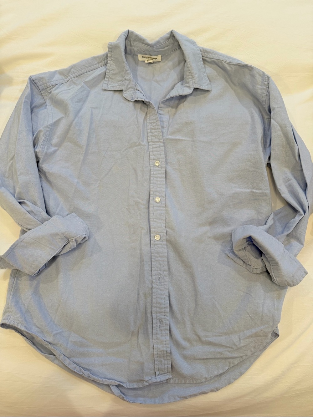 Light Blue Women’s Beachlunchlounge Button-Down Shirt